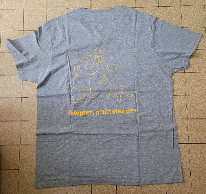 Photo de Tee-Shirt Gris